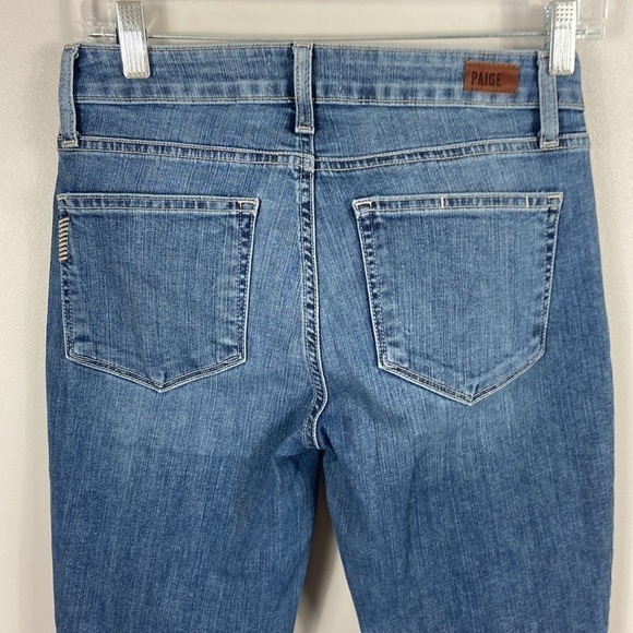 PAIGE Verdugo Ankle Distressed Knee Jeans Size 27 - Picture 7 of 10